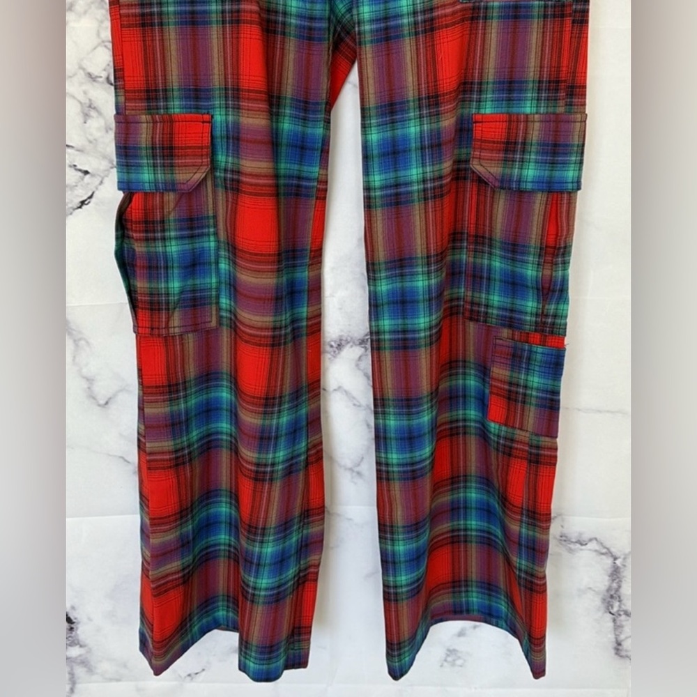 NEW | Urban Outfitters | Women’s Avril Trouser Plaid Pants Size 2 - Picture 7 of 13